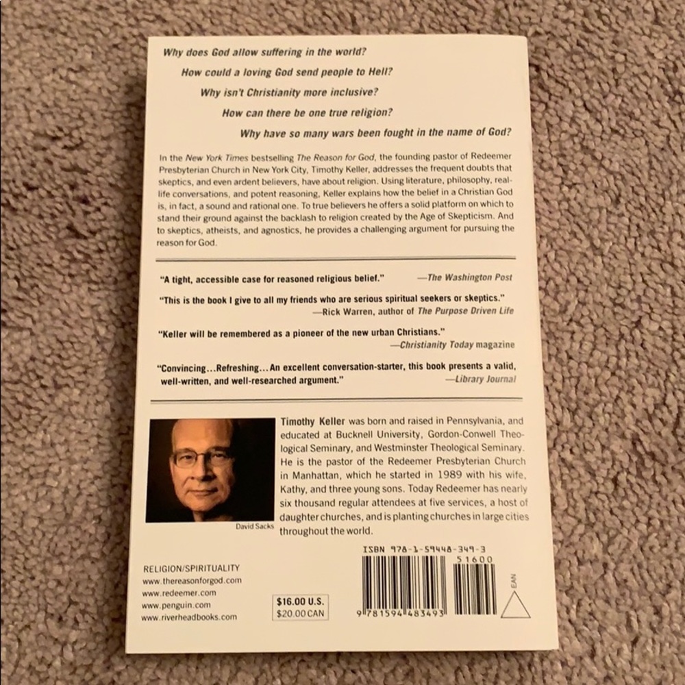 📚 “The Reason for God” 📚 - Picture 2 of 13